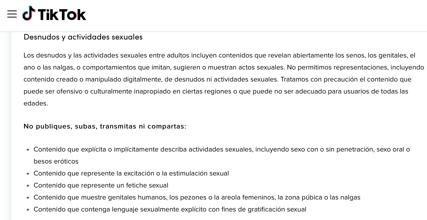 TikTok discriminación o envidia