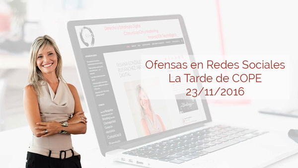 Ofensas en Redes Sociales, Privacidad Susana Gonzalez