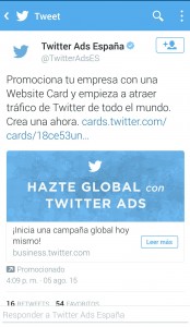 Campañas de marketing digital con Twitter Ads